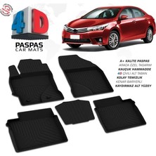 Toyota Corolla 11 Ferrous 4d Havuzlu Kauçuk Paspas 2014