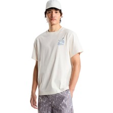The North Face Stones Relaxed Graphic Erkek Beyaz Outdoor T-Shirt NF0A8G9RQLI1