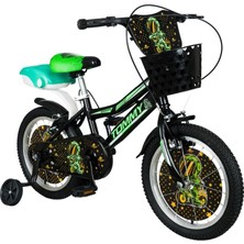Tommybike 16 Jant Kız Çocuk Bisikleti Vitessiz Aksesuarlı 5-8 Yaş Yeşil Renk
