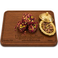 Antep Fıstıklı Gül Yapraklı Lokum