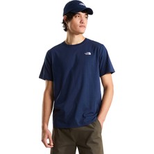 The North Face Evolution Simple Dome Regular Erkek Lacivert Outdoor T-Shirt NF0A8CZ28K21
