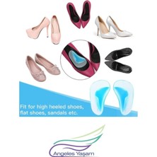 Angeles Yaşam Silikon Ark Desteği Mavi