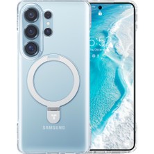 Torras Samsung Galaxy S26 Ultra Uyumlu Ostand Slim Magsafe Şeffaf Ince Hafif Kılıf