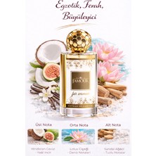 J'Amour W351 Jp. Paradıse Garden Kadın Parfümü 50 ml -Tropikal Ferah Çiçeksi Kalıcı ve Canlandırıcı Koku