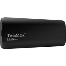Twinmos 512GB Taşınabilir External SSD USB 3.2/type-C (Dark Grey) Outlet