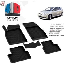 Toyota Corolla Hb 2003 Ferrous 4d Havuzlu Kauçuk Paspas