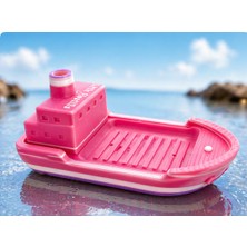 Kargo Gemisi Sabunluk ve Banyo Oyuncağı – Pembe | Çift Drenajlı | Yüzen | Bpa Içermez Petg | Kompakt