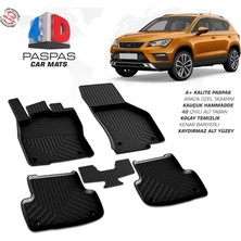 Seat Ateca Ferrous 4d Havuzlu Kauçuk Paspas 2018