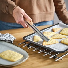 Ikea Vardagen Paslanmaz Çelik-Kayın 30 cm Maşa