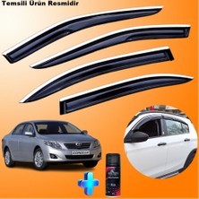 Caraks Toyota Corolla Mügen Cam Rüzgarlığı Abs Nikelajlı Cam Rüzgarlığı 2007-2012 4 Lü + Ebrayn 150 ml Koku