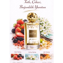 J'Amour W353 Burber. Her Elıxır Kadın Parfümü 50 ml -Yoğun Meyvemsi Tatlı Kalıcı ve Çekici Koku