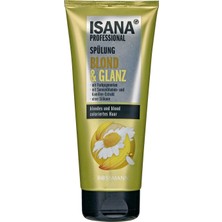 Isana Professional Saç Kremi, Doğal Sarı ve Sarı Renkli Boyalı Saçlar Için, Ay Çekirdeği ve Papatya Özlü, 200 ml