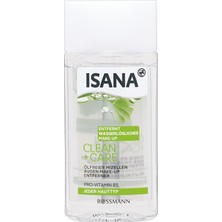 Isana Cilt Clean& Care Göz Makyajı Temizleme Suyu Seyahat Boyu 50 ml