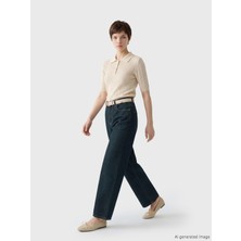 Soulife Petite Baggy Fit Kadın Jean Pantolon