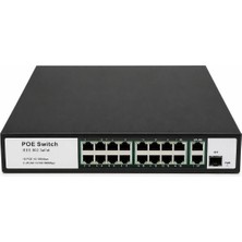 Gümrük Bey KU-7016N 16 Port Poe Switch – Ekonomik ve Güvenilir Ağ Çözümü
