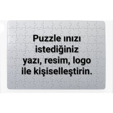 Özgürce Kişiye Özel 99 Parça Baskılı Puzzle, Fotoğraf ve Yazı Seçenekleriyle Tasarla