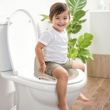 Kaia Life 7188 Yüksek Arkalikli Tuvalet Aliştirma Adaptörü Relax Bej