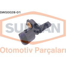 Universal Sensör Abs Vw Golf Vı 1.2-1.4 Tsı -1.6 Tdı 16V -Polo 1.4  Ön Aks Sol - 2 Pin