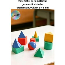 Glanart Matematik Metaryeli Geometrik Cisimler Takımı (Hts) 11 Parça