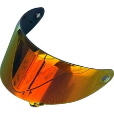Scharf Axxis V18C Uyumlu Darkred Vizör – Uv Korumalı, Dayanıklı Kask Camı