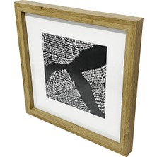 GoodHome Fotoğraf Çerçevesı Ahşap 40X40 cm