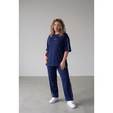Şuranur Homewear Oysho Modal Kumaş Kısa Kollu Çift Biye Detaylı Alt Üst Takım 2xl-6xl