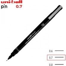 Uniball Pin ( 0.7 ) Fine Line Akrilik Uçlu Kalem Siyah