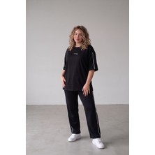 Şuranur Homewear Oysho Modal Kumaş Kısa Kollu Çift Biye Detaylı Alt Üst Takım 2xl-6xl