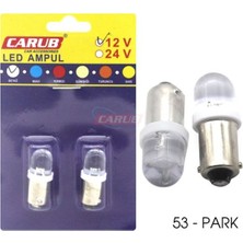 Universal Carub Ampul 12V LED 53 Park Beyaz