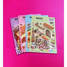 Özgürce Diy 3D Sticker Dekorasyon Seti, Yaratıcı ve Eğlenceli Hobi Malzemeleri