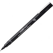 Uniball Pin ( 0.9 ) Fine Line Akrilik Uçlu Kalem Siyah