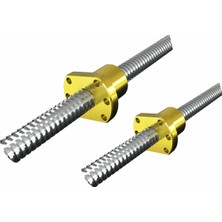 Aslanbey Makine Trapez Flanşlı Somun