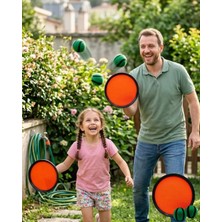 Akinco Top Yakalama Oyunu Cırtlı Raket Seti Bahçe Park Plaj Aktivite Oyuncağı