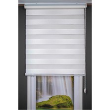 Oba Perde 80*190 Zebra Perde Pirilti