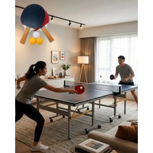 Akinco Masa Tenisi Seti 2 Raket 3 Top Eğlenceli ve Pratik Oyun Seti