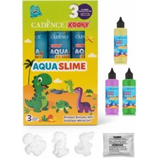Özgürce Sihirli Su Oyunu Dinozor Dünyası Seti, Kendin Yap, 3X90ML, Eğlenceli Aktivite