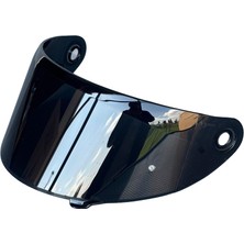 Scharf Axxis V18C Uyumlu Smoke (Siyah) Vizör – Uv Korumalı, Dayanıklı Kask Camı