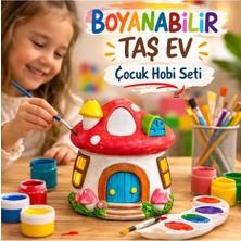 Özgürce Şirinler Evi Boyama ve Etkinlik Seti, Kendin Yap Öğretici Oyuncak