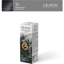 Lil'afix Lilafix Glosstone Saç Cila Boyası 100 ml 7.1 Gümüş Kumral