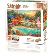 Kaia Life 20673 Ada Zamanı 1000 Parça Puzzle-Ks Puzzle