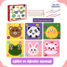 Özgürce 6'lı Çocuklar Için Kendin Yap Keçe Dikiş El Sanatları Seti