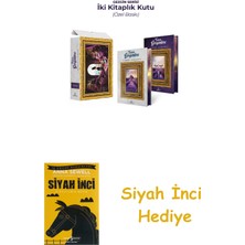 Ephesus Yayınları Gezgin Serisi Iki Kitaplık Kutu (Ciltli - Yan Boyamalı) + Siyah Inci