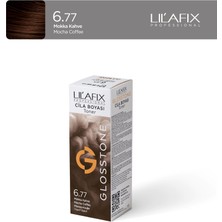 Lil'afix Lilafix Glosstone Saç Cila Boyası 100 ml 6.77 Mokka Kahve