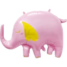 Le Mabelle Pembe Sevimli Fil Figür Parti Balonu