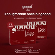 Goood Nutrition Goood Voice Boğaz Rahatlatıcı Bitkisel 48'li Pastil (Ses Koruma & Nemlendirme)