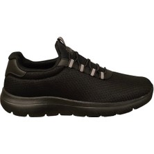 Look Life M26107 Erkek Büyük Numara Sneaker Ayakkabı Siyah