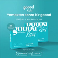 Goood Nutrition Goood Relief Sindirim Destekleyici Bitkisel 48'li Pastil (Mide Rahatlatıcı & Şişkinlik Karşıtı)
