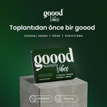 Goood Nutrition Goood Vibes Bitkisel Sakinleştirici & Odak Destek 24'lü Pastil (Şekersiz, L-Theanine & Magnezyum)