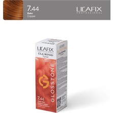 Lil'afix Lilafix Glosstone Saç Cila Boyası 100 ml 7.44 Kuzey Bakır