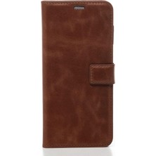 Lenax Leather Samsung Galaxy A51 Hakiki Deri Cüzdanlı Kapaklı Kaliteli Lüks Kılıf